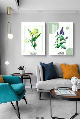 File gốc File tranh hiện đại pha lê gương KF78410 (in mica) trang trí