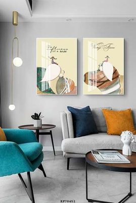 File tranh gốc File tranh hiện đại pha lê gương KF78451 (bản đẹp) độc quyền