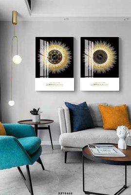 File gốc File tranh hiện đại pha lê gương KF78466 (in lụa) họa tiết 3D