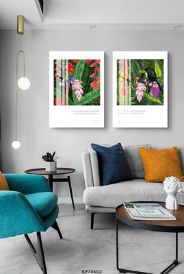 File gốc File tranh hiện đại pha lê gương KF78602 (in ấn) màu sắc trung thực