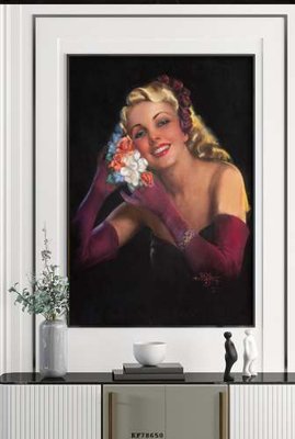 File in ấn File tranh hiện đại pha lê gương KF78650 (bản gốc) cao cấp