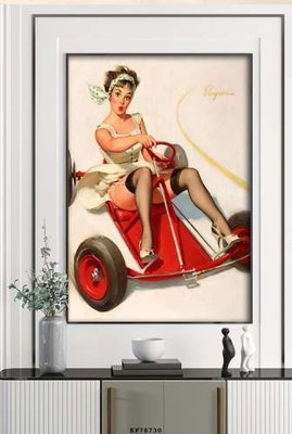 File in trần File tranh hiện đại pha lê gương KF78730 (bản gốc 3D) sống động