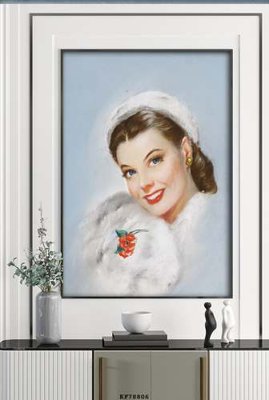 File gốc File tranh hiện đại pha lê gương KF78806 (AI/EPS) cho in ấn