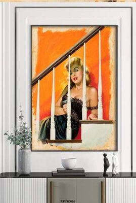Ảnh gốc File tranh hiện đại pha lê gương KF78906 (độ nét cao) in tráng gương