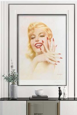 File tranh File tranh hiện đại pha lê gương KF78907 (gốc) chủ đề động vật