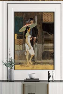 File tranh File tranh hiện đại pha lê gương KF79003 (gốc) in backlit film