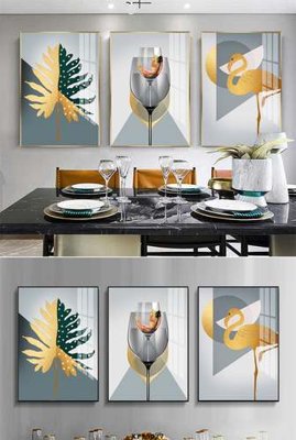 File gốc File tranh hiện đại pha lê gương KF79027 (in lụa) trang trí tường