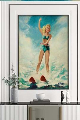 File gốc File tranh hiện đại pha lê gương KF79092 (in lụa) tranh thuận buồm