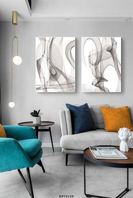 File PSD File tranh hiện đại pha lê gương KF79139 (gốc) tách lớp chi tiết