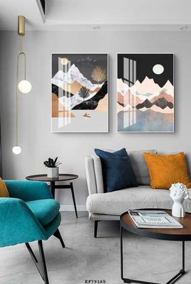 File gốc File tranh hiện đại pha lê gương KF79165 (ảnh chi tiết) để in ấn