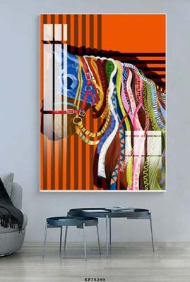 File ảnh File tranh hiện đại pha lê gương KF79299 (gốc) in biển hiệu