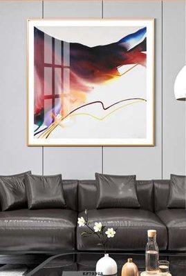 Download file gốc File tranh hiện đại pha lê gương KF79378 (in lụa) tranh 3D