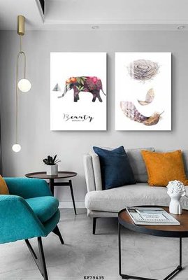 File tranh quảng cáo File tranh hiện đại pha lê gương KF79435 (file gốc) chuyên nghiệp