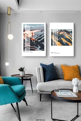 File tranh in mica File tranh hiện đại pha lê gương KF79512 (độ phân giải cao)