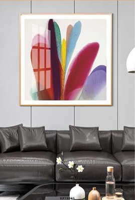 File gốc in mica File tranh hiện đại pha lê gương KF79585 chất lượng