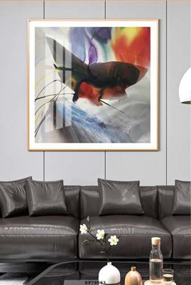 File PSD File tranh hiện đại pha lê gương KF79593 (chất lượng in ấn)