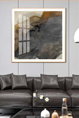 File gốc File tranh hiện đại pha lê gương KF79620 (in tráng gương) sang trọng