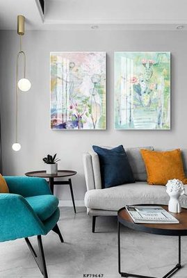 File gốc in ấn File tranh hiện đại pha lê gương KF79647 chất lượng vượt trội