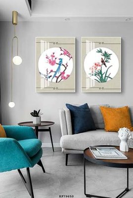 File gốc File tranh hiện đại pha lê gương KF79650 (in ấn) màu sắc trung thực