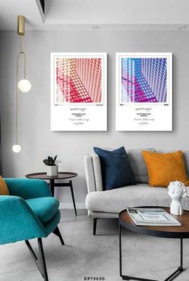 File ảnh File tranh hiện đại pha lê gương KF79690 (gốc) in poster