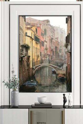 Mua file tranh gốc File tranh hiện đại pha lê gương KF79751 tại Filetranh.com