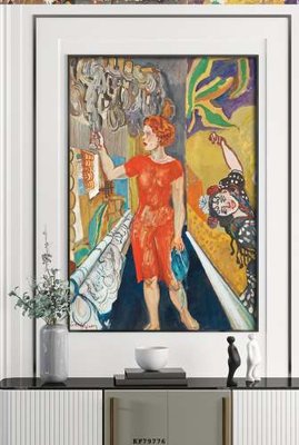 File gốc File tranh hiện đại pha lê gương KF79776 (bản quyền) cho in ấn