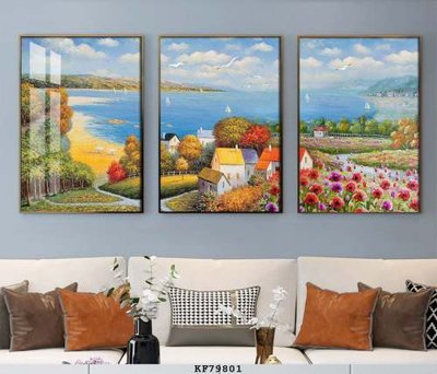 Tải file File tranh hiện đại pha lê gương KF79801 (gốc) làm file in ấn