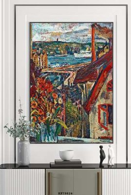 Tải file File tranh hiện đại pha lê gương KF79824 (ảnh gốc) 300dpi File tranh hiện đại pha lê gương KF79824