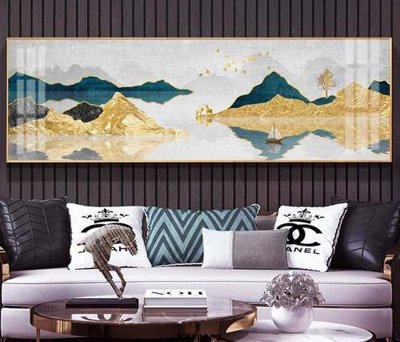 File gốc File tranh hiện đại pha lê gương KF80082 (cho in 3D) độc đáo