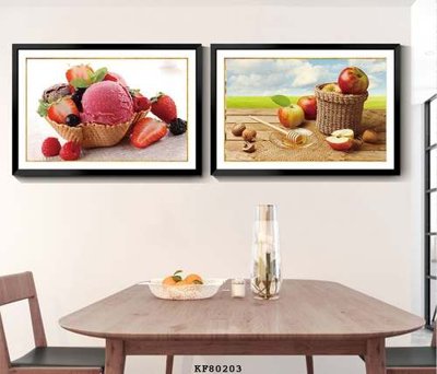 File gốc File tranh hiện đại pha lê gương KF80203 (PNG) nền trong suốt