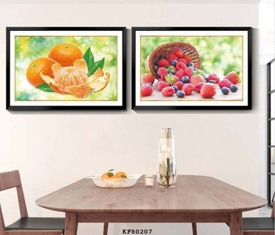 File gốc File tranh hiện đại pha lê gương KF80207 (in ấn) màu sắc trung thực