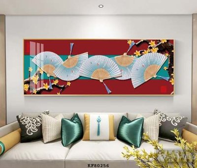 File in ấn cao cấp File tranh hiện đại pha lê gương KF80256 (file gốc)