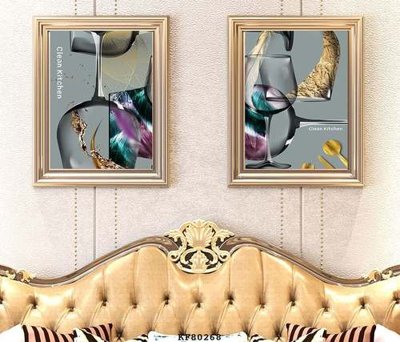 Download file File tranh hiện đại pha lê gương KF80268 (chuẩn in) File tranh hiện đại pha lê gương KF80268