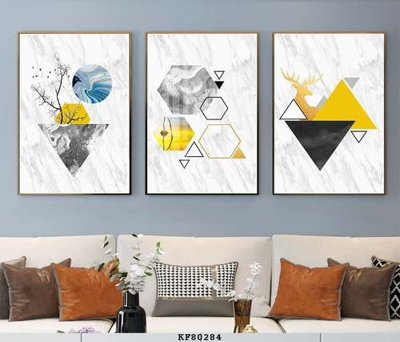 File in mica File tranh hiện đại pha lê gương KF80284 (ảnh gốc) đẹp