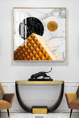 File tranh File tranh hiện đại pha lê gương KF80443 (ảnh gốc) in trần nhà