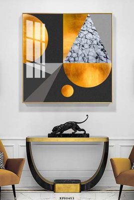 File tranh File tranh hiện đại pha lê gương KF80453 (bản gốc) treo phòng ăn