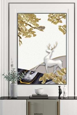 File PSD File tranh hiện đại pha lê gương KF80485 (chất lượng in ấn)