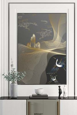 Download file gốc File tranh hiện đại pha lê gương KF80487 (độ nét cao)