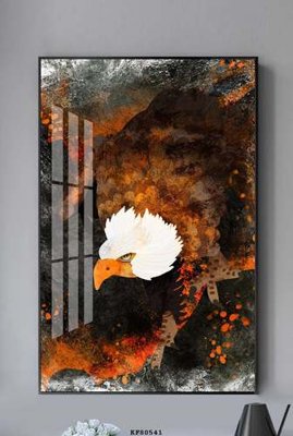 Download file gốc File tranh hiện đại pha lê gương KF80541 (in lụa) nghệ thuật