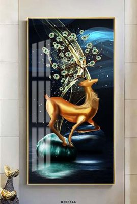 Mua file ảnh gốc File tranh hiện đại pha lê gương KF80646 (chất lượng cao)