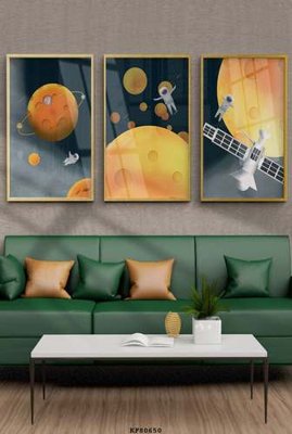 File tranh gốc File tranh hiện đại pha lê gương KF80650 (bản quyền) độc đáo