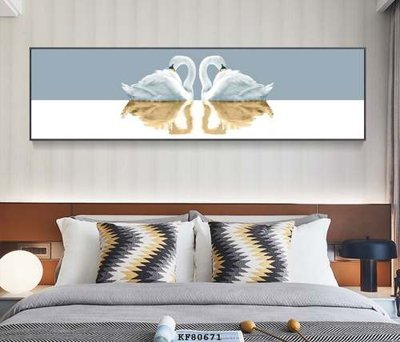 File tranh File tranh hiện đại pha lê gương KF80671 (gốc) chủ đề động vật