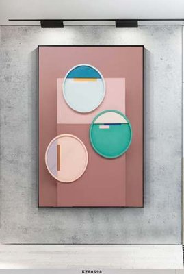 File in trần File tranh hiện đại pha lê gương KF80698 (file gốc) phong thủy