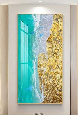 Download file gốc File tranh hiện đại pha lê gương KF80731 (độ nét cao)