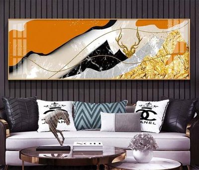 File tranh File tranh hiện đại pha lê gương KF80795 (ảnh gốc) in trần xuyên sáng