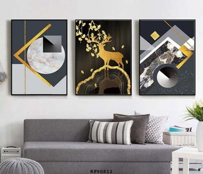 Tải file tranh gốc File tranh hiện đại pha lê gương KF80812 chất lượng cao