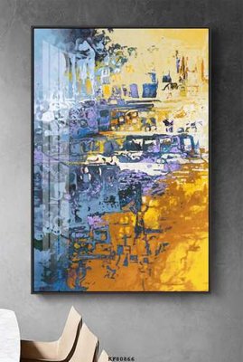 File ảnh File tranh hiện đại pha lê gương KF80866 (gốc) in standee