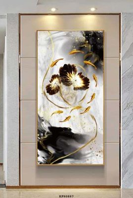 Tải file File tranh hiện đại pha lê gương KF80887 (PSD) cho in tranh kính