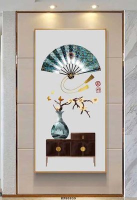 Ảnh mô tả file gốc in mica File tranh hiện đại pha lê gương KF80939