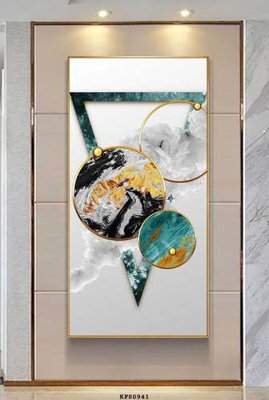 Hình ảnh gốc File tranh hiện đại pha lê gương KF80941 (để in khổ lớn)